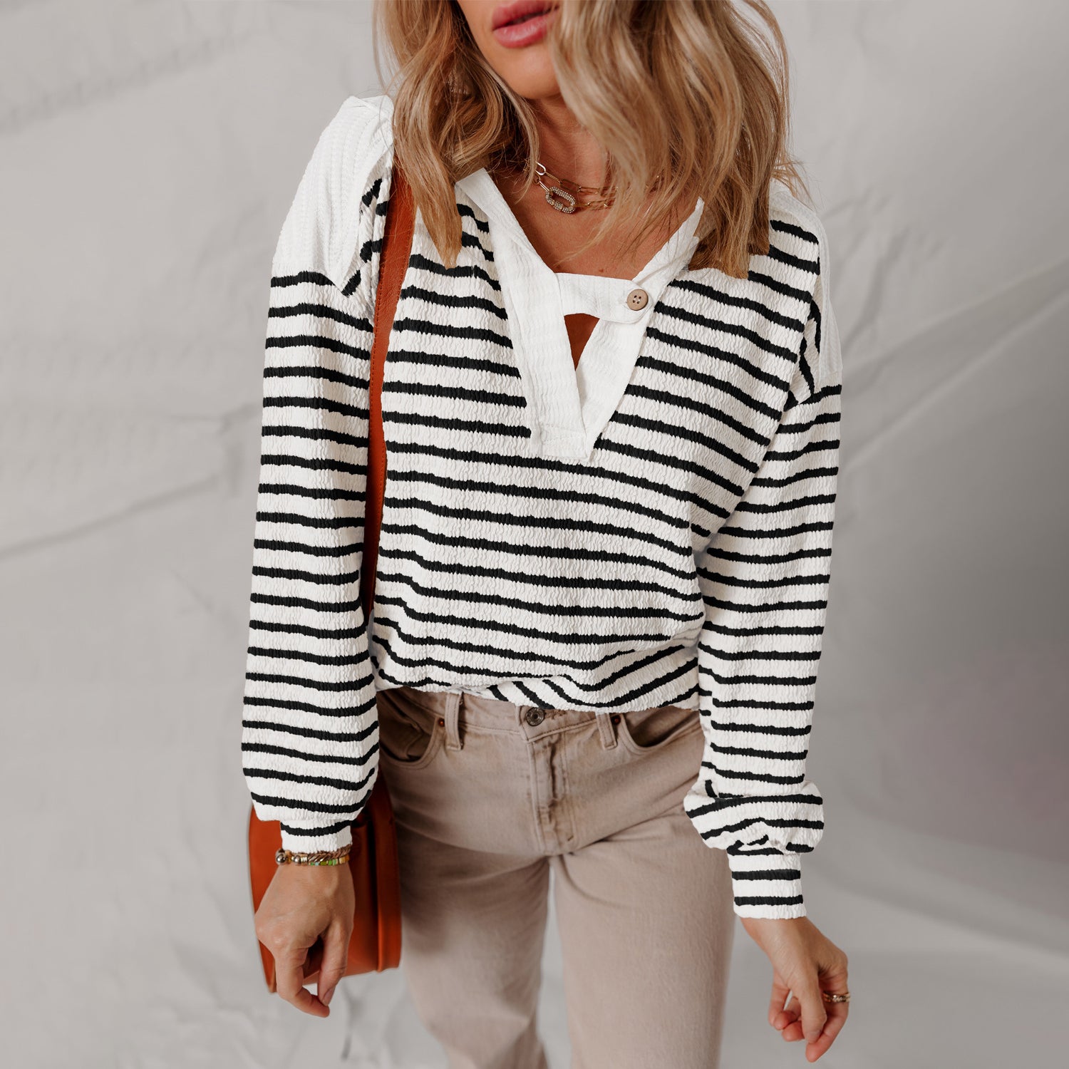 Elise Leroy Modern Lines Sweater
